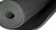Коврик для йоги 6 мм однослойный черный TPE 1830х610х6 мм