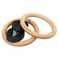 Гимнастические кольца Proxima деревянные арт. PGR-2403WD